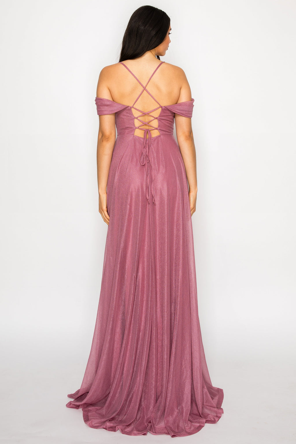 Sweetheart Off-Shoulder A-Line Gown