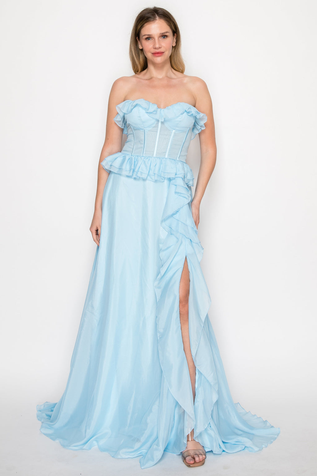 Ruffle Corset Fairytale Gown