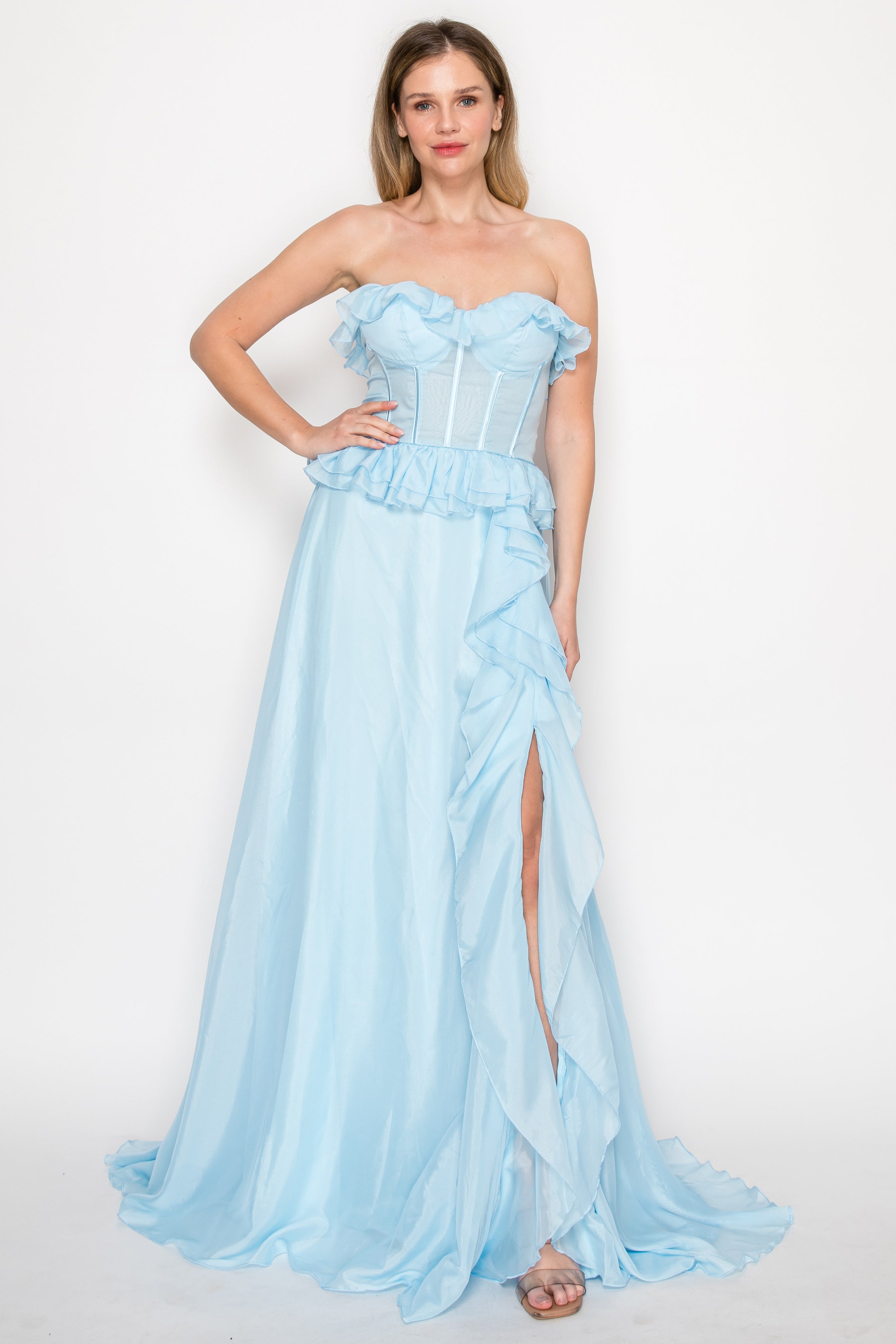 Ruffle Corset Fairytale Gown
