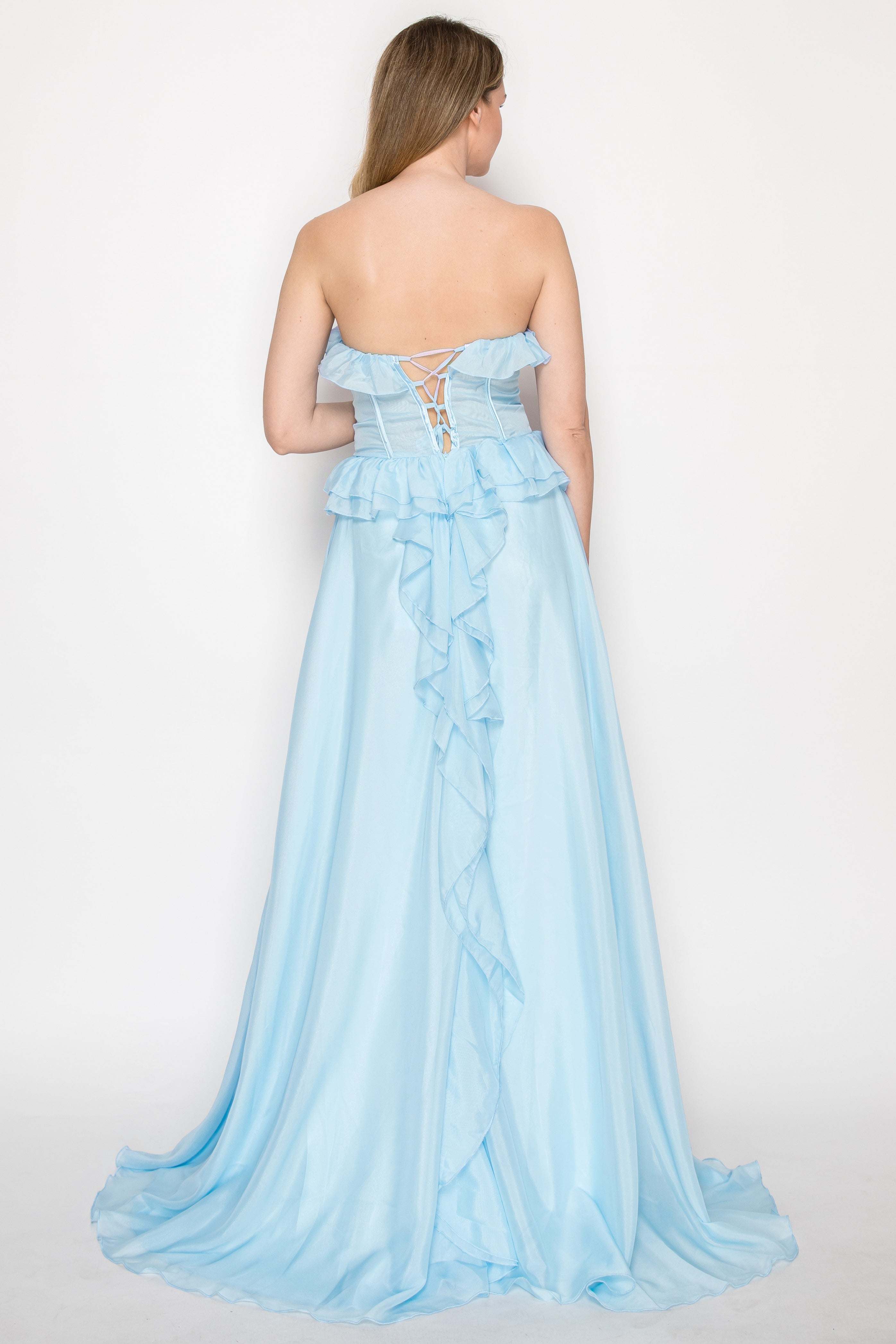 Ruffle Corset Fairytale Gown